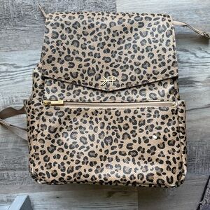 Freshly Picked Classic Leather Backpack Diaper Bag Convertible Backpack Tote